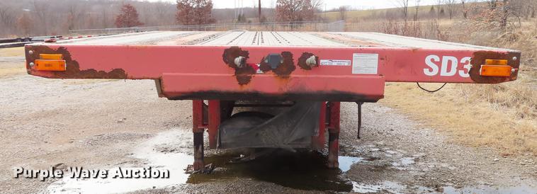 image for item DN9115 2002 Transcraft DTL3000 drop deck trailer