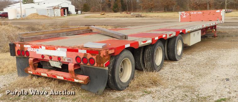 image for item DN9115 2002 Transcraft DTL3000 drop deck trailer