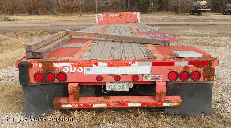 image for item DN9115 2002 Transcraft DTL3000 drop deck trailer