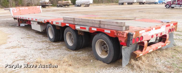 image for item DN9115 2002 Transcraft DTL3000 drop deck trailer