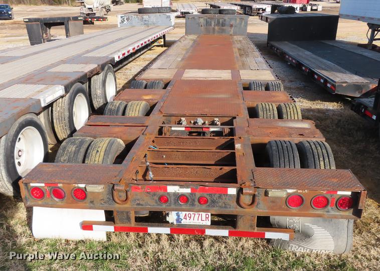 image for item DN9116 1996 Trail King TK70ES-482 extendable drop deck trailer