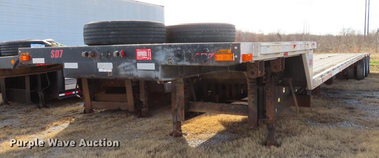 image for item DN9117 2001 Transcraft DTL3000 drop deck trailer