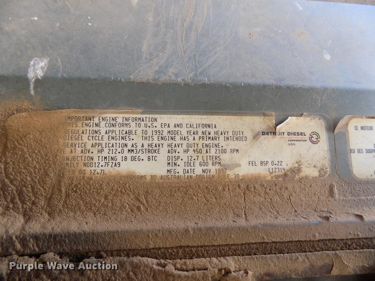 image for item FH9031 1993 Volvo White GMC COE semi truck