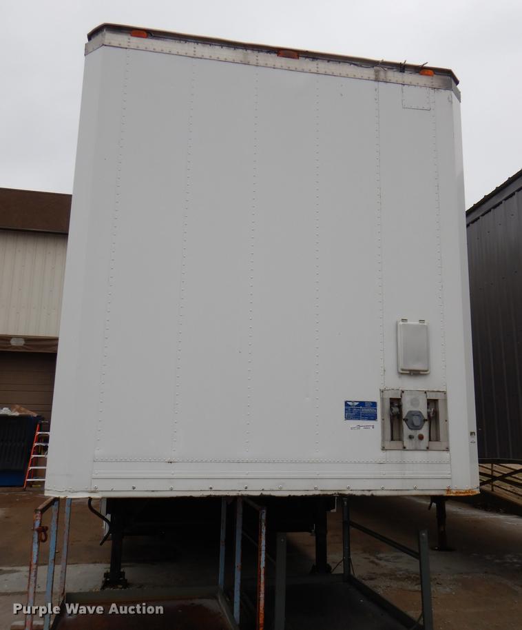 image for item FM9942 1998 Kentucky jobsite dry van trailer