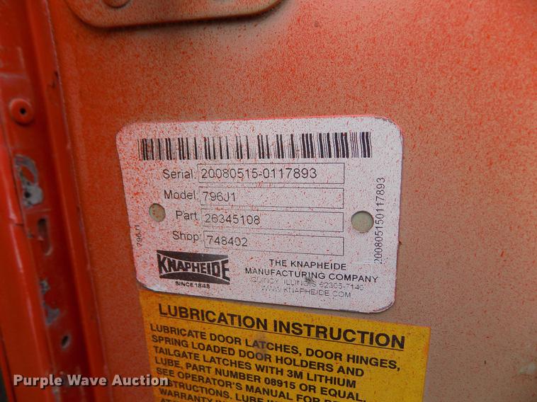 image for item DB4914 2008 Ford F250 Super Duty utility bed pickup truck