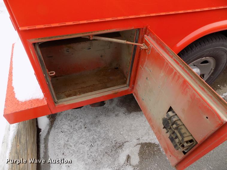 image for item DB4914 2008 Ford F250 Super Duty utility bed pickup truck