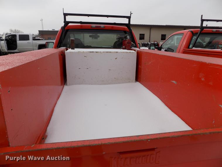 image for item DB4914 2008 Ford F250 Super Duty utility bed pickup truck