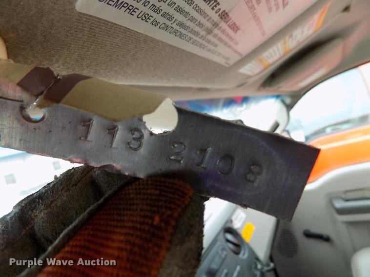 image for item DB4914 2008 Ford F250 Super Duty utility bed pickup truck