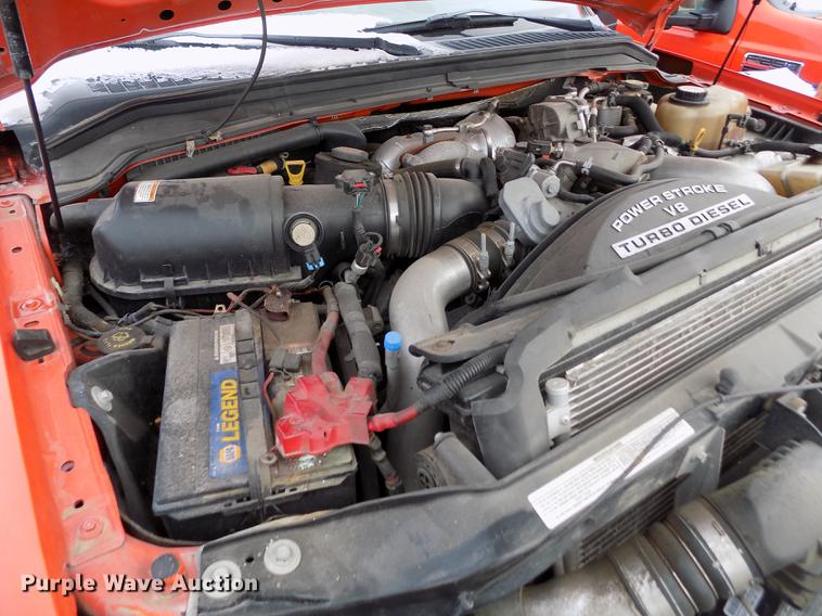 image for item DB4915 2008 Ford F250 Super Duty utility bed pickup truck