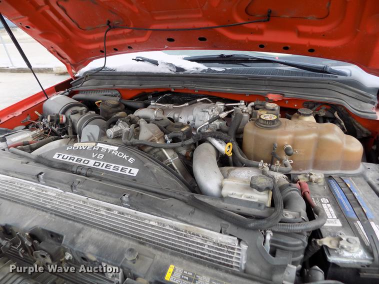 image for item DB4916 2008 Ford F250 Super Duty utility bed pickup truck