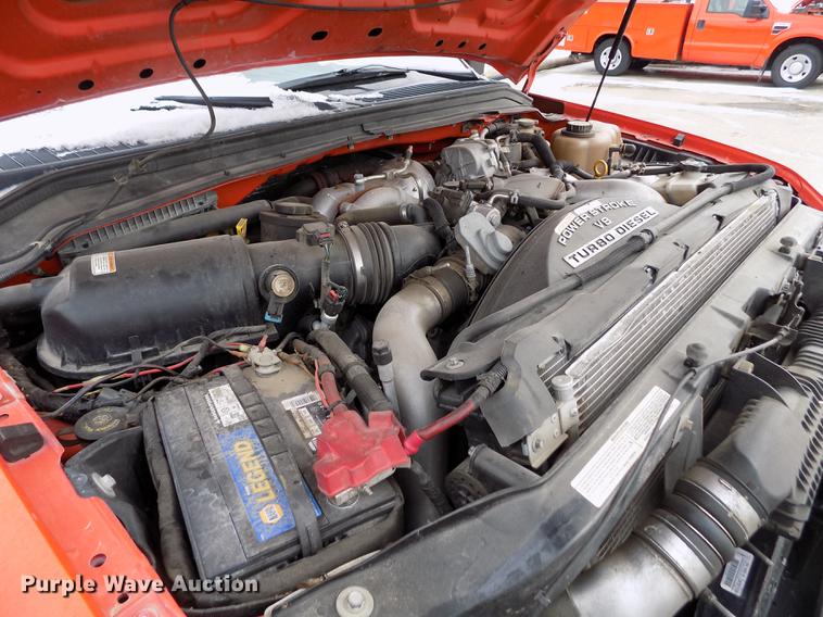 image for item DB4916 2008 Ford F250 Super Duty utility bed pickup truck