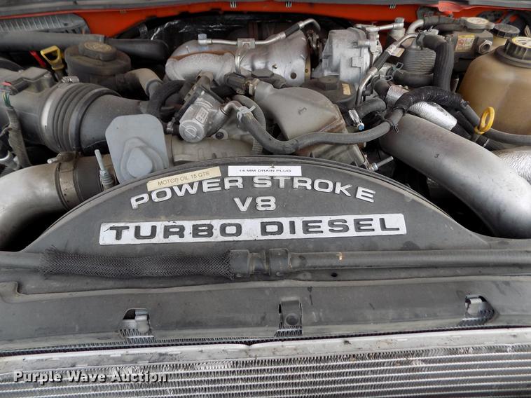 image for item DB4916 2008 Ford F250 Super Duty utility bed pickup truck