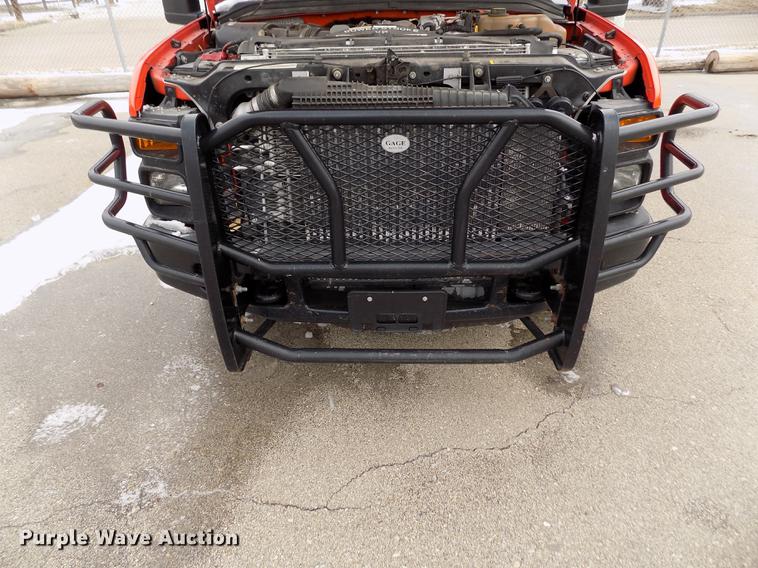 image for item DB4916 2008 Ford F250 Super Duty utility bed pickup truck