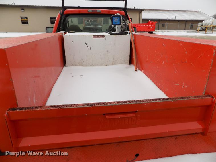 image for item DB4916 2008 Ford F250 Super Duty utility bed pickup truck