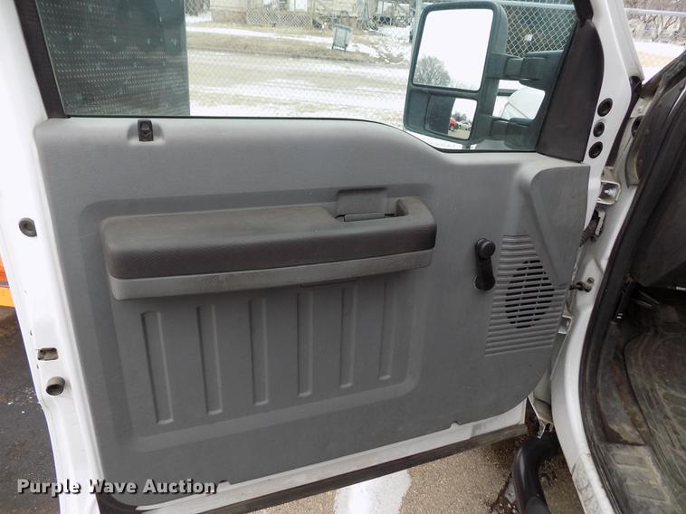 image for item DB4918 2012 Ford F450 Super Duty SuperCab utility bed truck