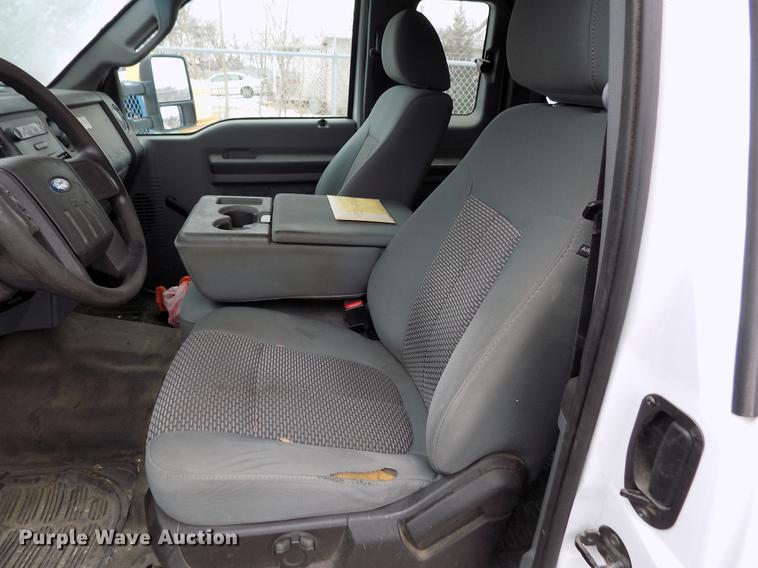 image for item DB4918 2012 Ford F450 Super Duty SuperCab utility bed truck