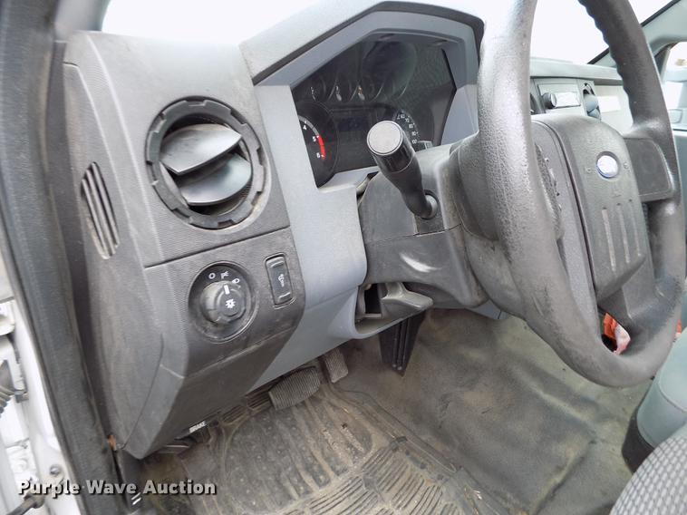 image for item DB4918 2012 Ford F450 Super Duty SuperCab utility bed truck