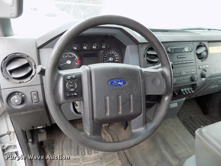 image for item DB4918 2012 Ford F450 Super Duty SuperCab utility bed truck