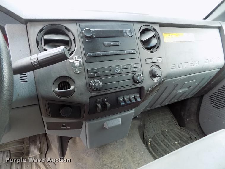 image for item DB4918 2012 Ford F450 Super Duty SuperCab utility bed truck