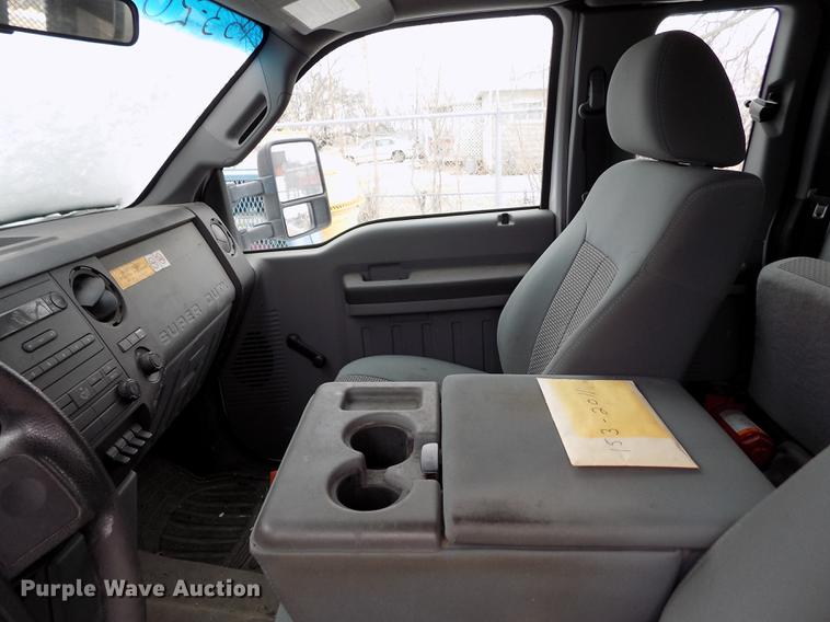 image for item DB4918 2012 Ford F450 Super Duty SuperCab utility bed truck