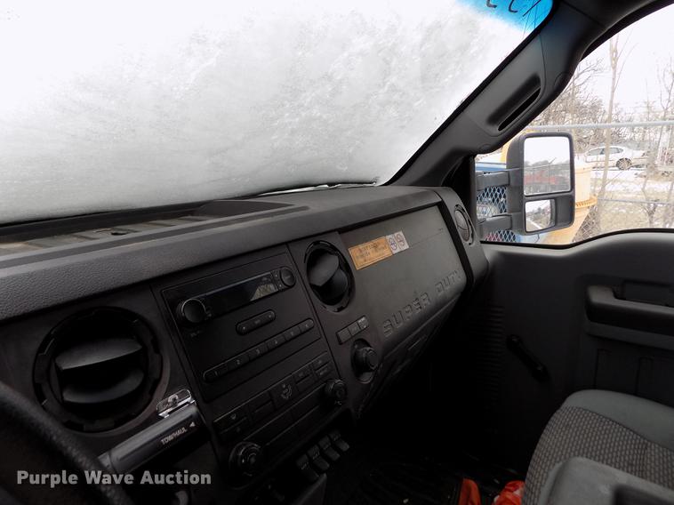 image for item DB4918 2012 Ford F450 Super Duty SuperCab utility bed truck