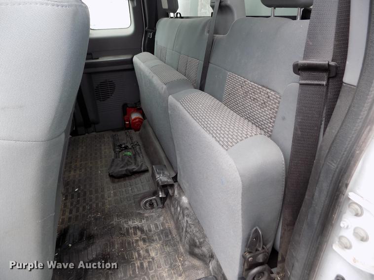 image for item DB4918 2012 Ford F450 Super Duty SuperCab utility bed truck