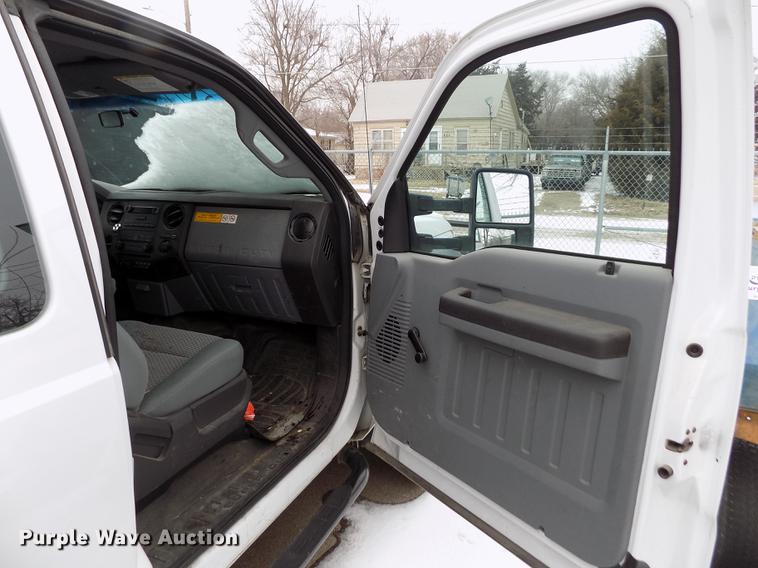 image for item DB4918 2012 Ford F450 Super Duty SuperCab utility bed truck