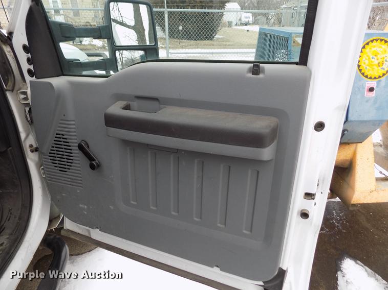 image for item DB4918 2012 Ford F450 Super Duty SuperCab utility bed truck