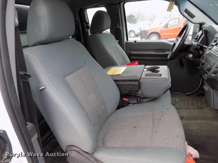 image for item DB4918 2012 Ford F450 Super Duty SuperCab utility bed truck