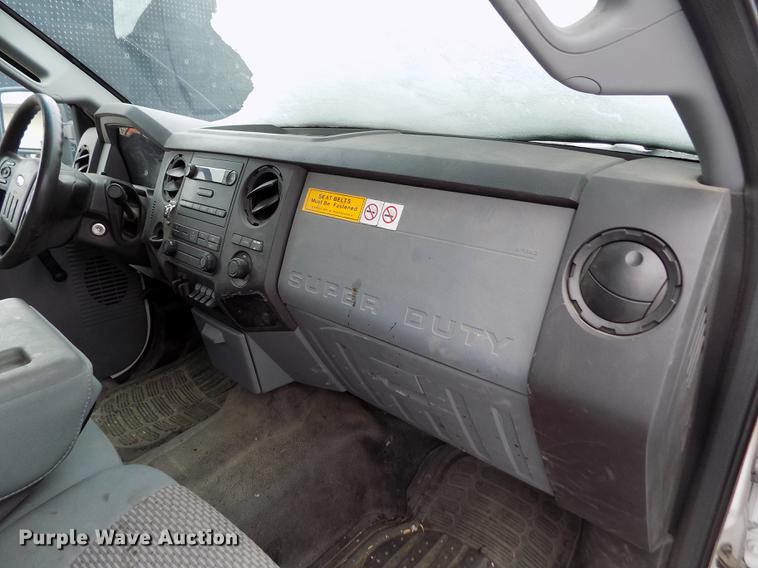 image for item DB4918 2012 Ford F450 Super Duty SuperCab utility bed truck