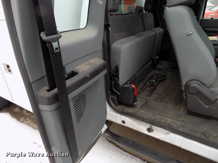 image for item DB4918 2012 Ford F450 Super Duty SuperCab utility bed truck