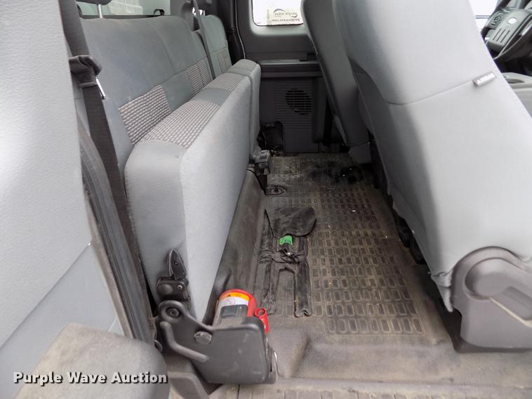 image for item DB4918 2012 Ford F450 Super Duty SuperCab utility bed truck