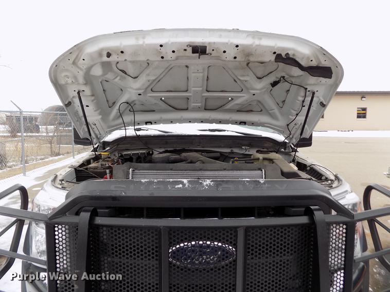 image for item DB4918 2012 Ford F450 Super Duty SuperCab utility bed truck