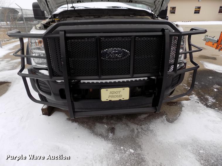 image for item DB4918 2012 Ford F450 Super Duty SuperCab utility bed truck