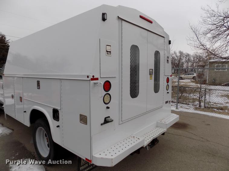 image for item DB4918 2012 Ford F450 Super Duty SuperCab utility bed truck