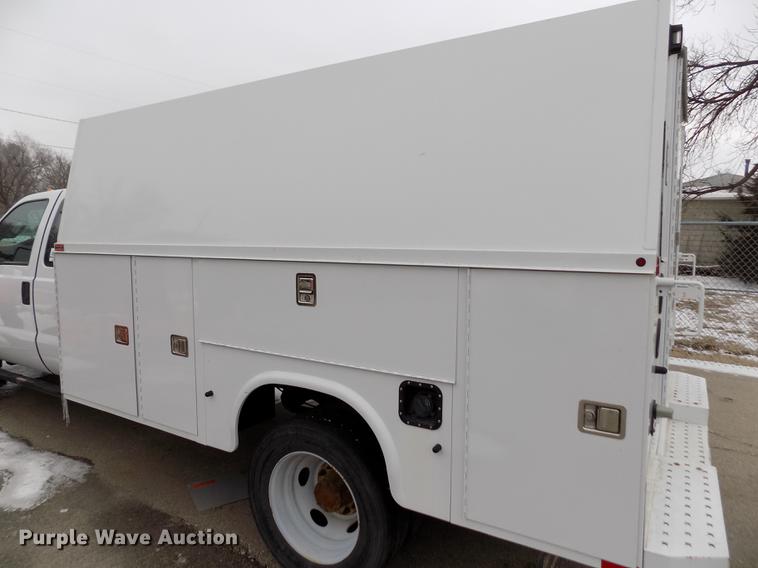 image for item DB4918 2012 Ford F450 Super Duty SuperCab utility bed truck