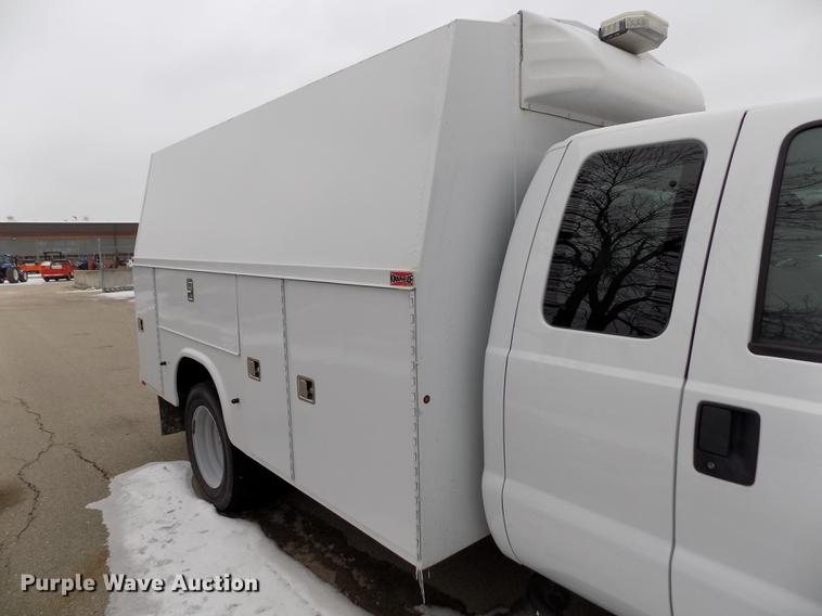 image for item DB4918 2012 Ford F450 Super Duty SuperCab utility bed truck