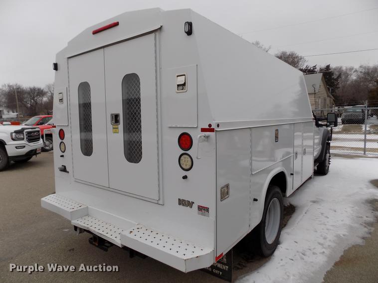 image for item DB4918 2012 Ford F450 Super Duty SuperCab utility bed truck