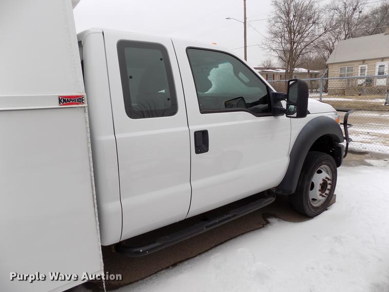 image for item DB4918 2012 Ford F450 Super Duty SuperCab utility bed truck