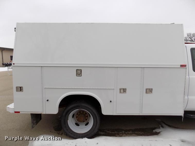image for item DB4918 2012 Ford F450 Super Duty SuperCab utility bed truck