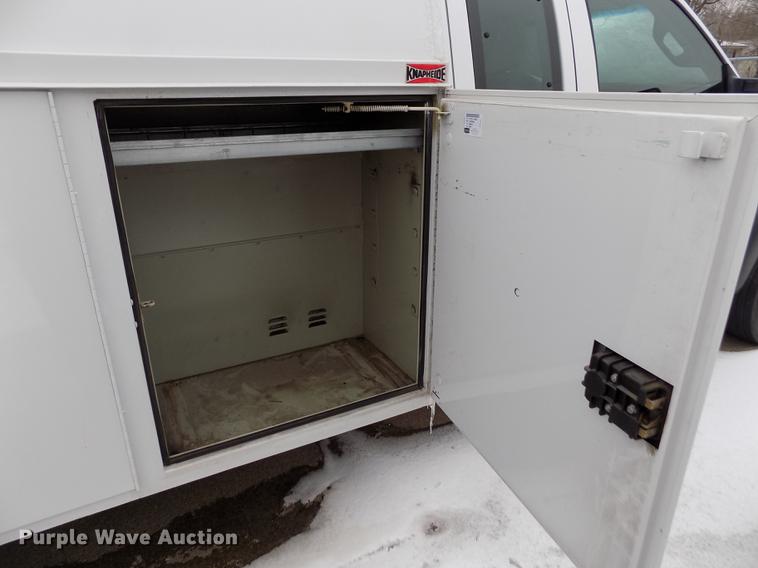 image for item DB4918 2012 Ford F450 Super Duty SuperCab utility bed truck