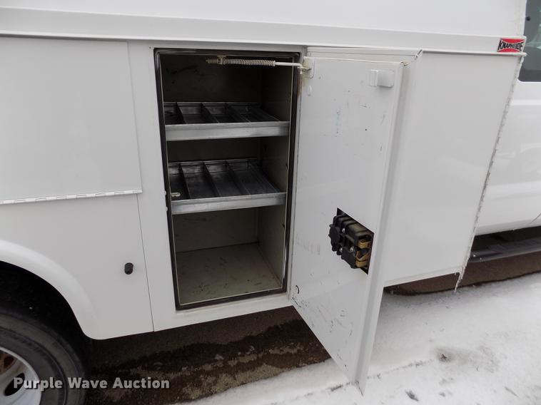 image for item DB4918 2012 Ford F450 Super Duty SuperCab utility bed truck