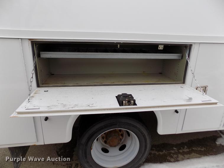 image for item DB4918 2012 Ford F450 Super Duty SuperCab utility bed truck