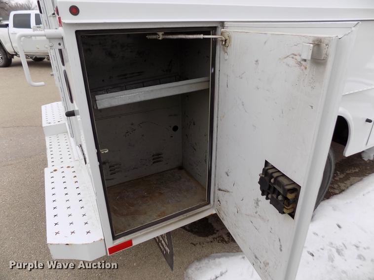 image for item DB4918 2012 Ford F450 Super Duty SuperCab utility bed truck