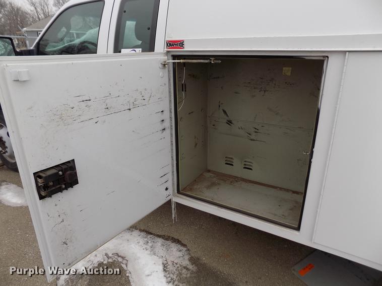 image for item DB4918 2012 Ford F450 Super Duty SuperCab utility bed truck