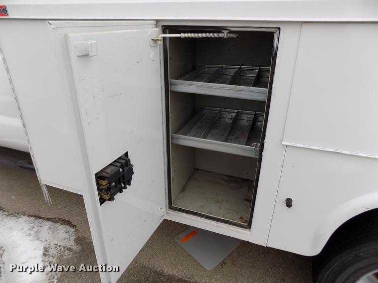 image for item DB4918 2012 Ford F450 Super Duty SuperCab utility bed truck