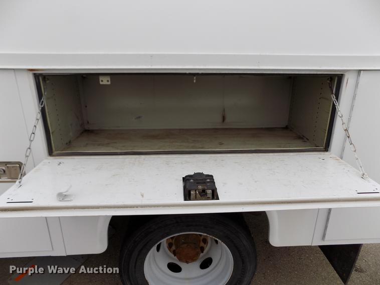 image for item DB4918 2012 Ford F450 Super Duty SuperCab utility bed truck