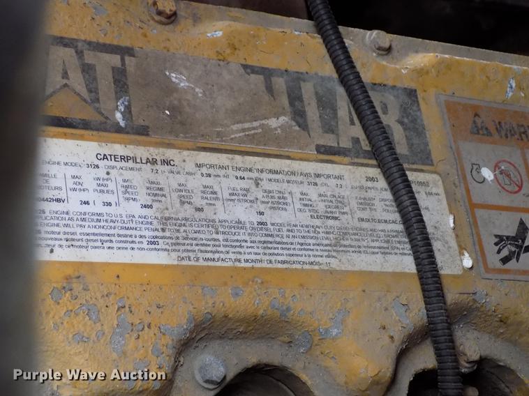 image for item DB4921 2006 Sterling LT7501 dump truck