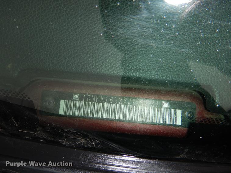 image for item DE0100 2008 Chevrolet Suburban 1500 SUV