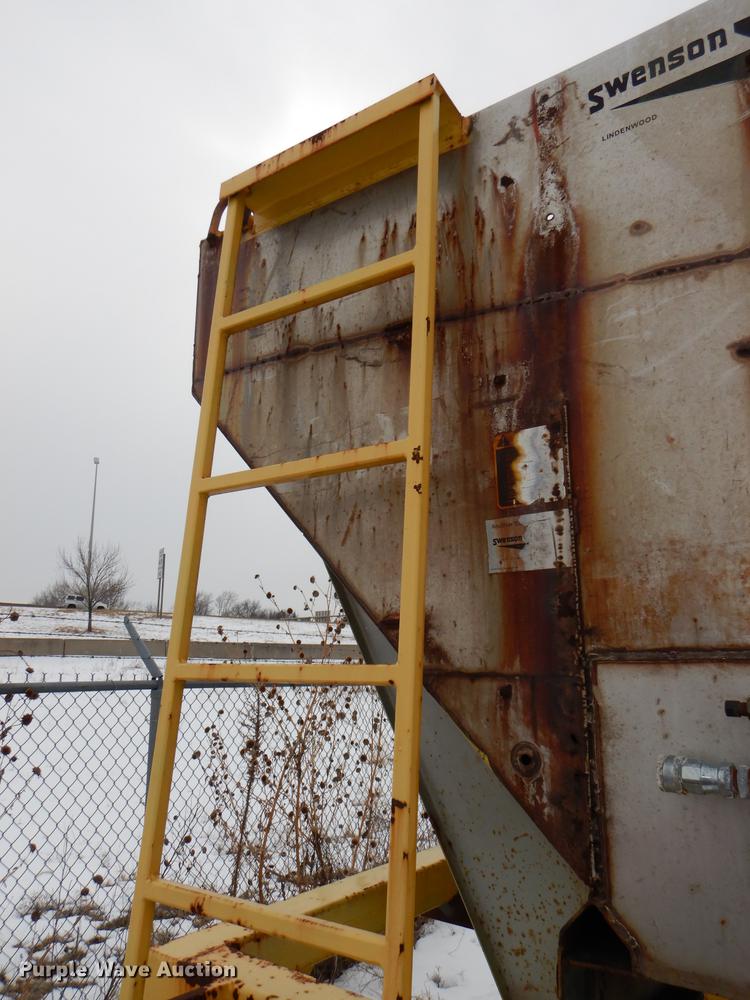image for item DE0105 Shop built stainless steel salt conveyor hopper